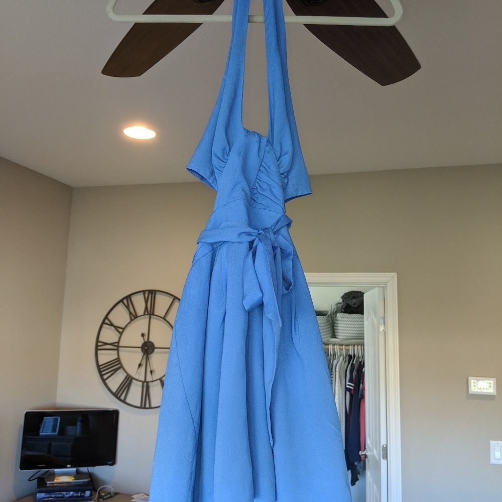 Blue romper